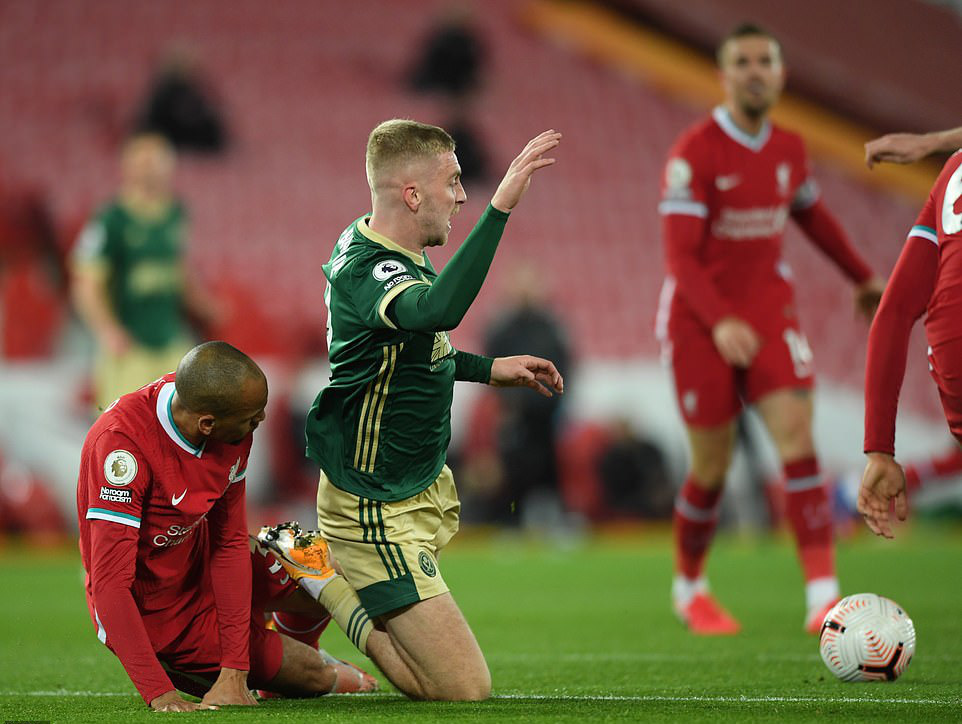 Ngược d&ograve;ng ở Anfield, Liverpool chật vật đ&aacute;nh bại Sheffield United - Ảnh 3.