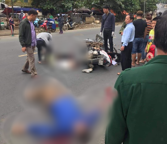 CLIP: Nam thanh niên phóng xe vun vút tông chết người đàn ông đi xe máy - Ảnh 2.
