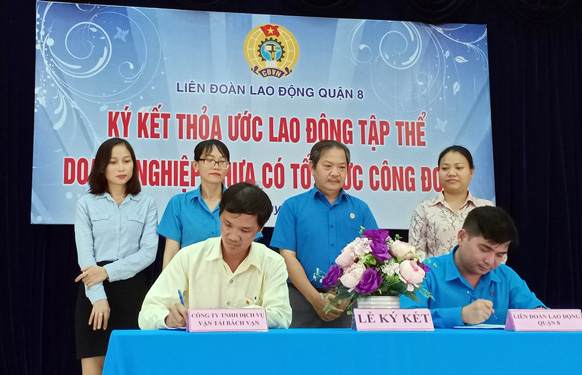 Người lao động hưởng lợi nhờ thỏa ước - Ảnh 1.