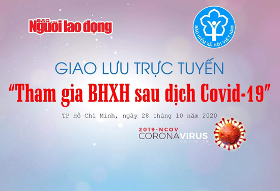 Giao lưu trực tuyến "Tham gia BHXH sau dịch Covid-19"