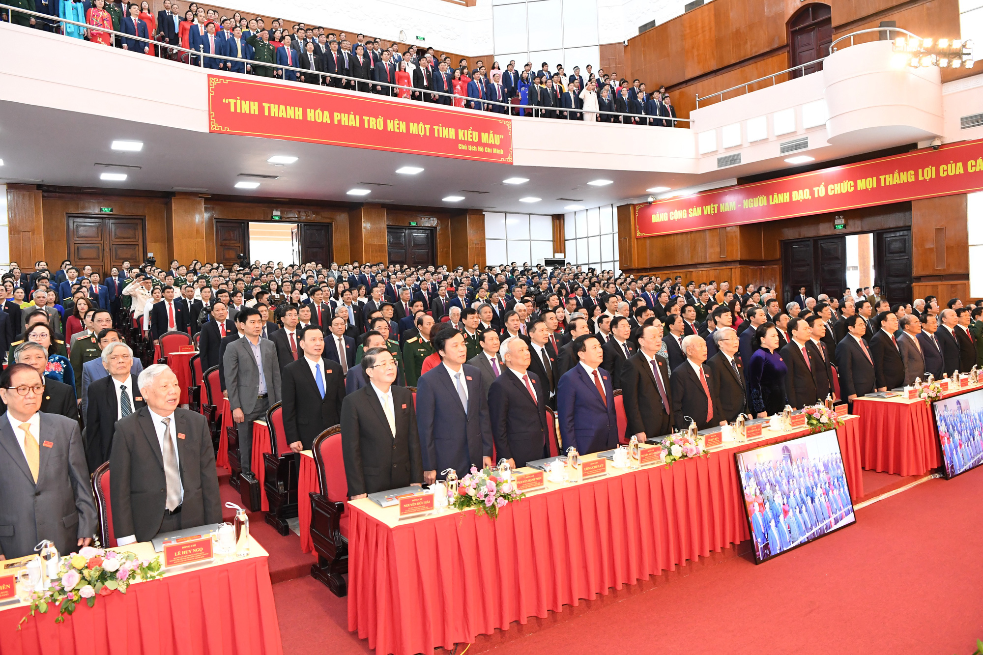 Chủ tịch Quốc hội Nguyễn Thị Kim Ng&acirc;n chỉ đạo Đại hội Đảng bộ tỉnh Thanh H&oacute;a - Ảnh 4.