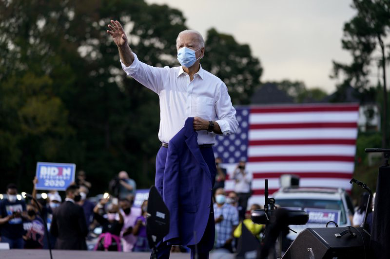 Bầu cử Mỹ: Ông Biden nhận tin vui ở các bang chiến địa
