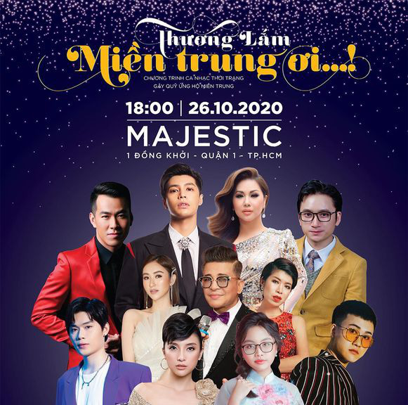MC Thanh Bạch và Thi Thảo gây xúc động trong đêm nhạc “Thương lắm miền Trung ơi”