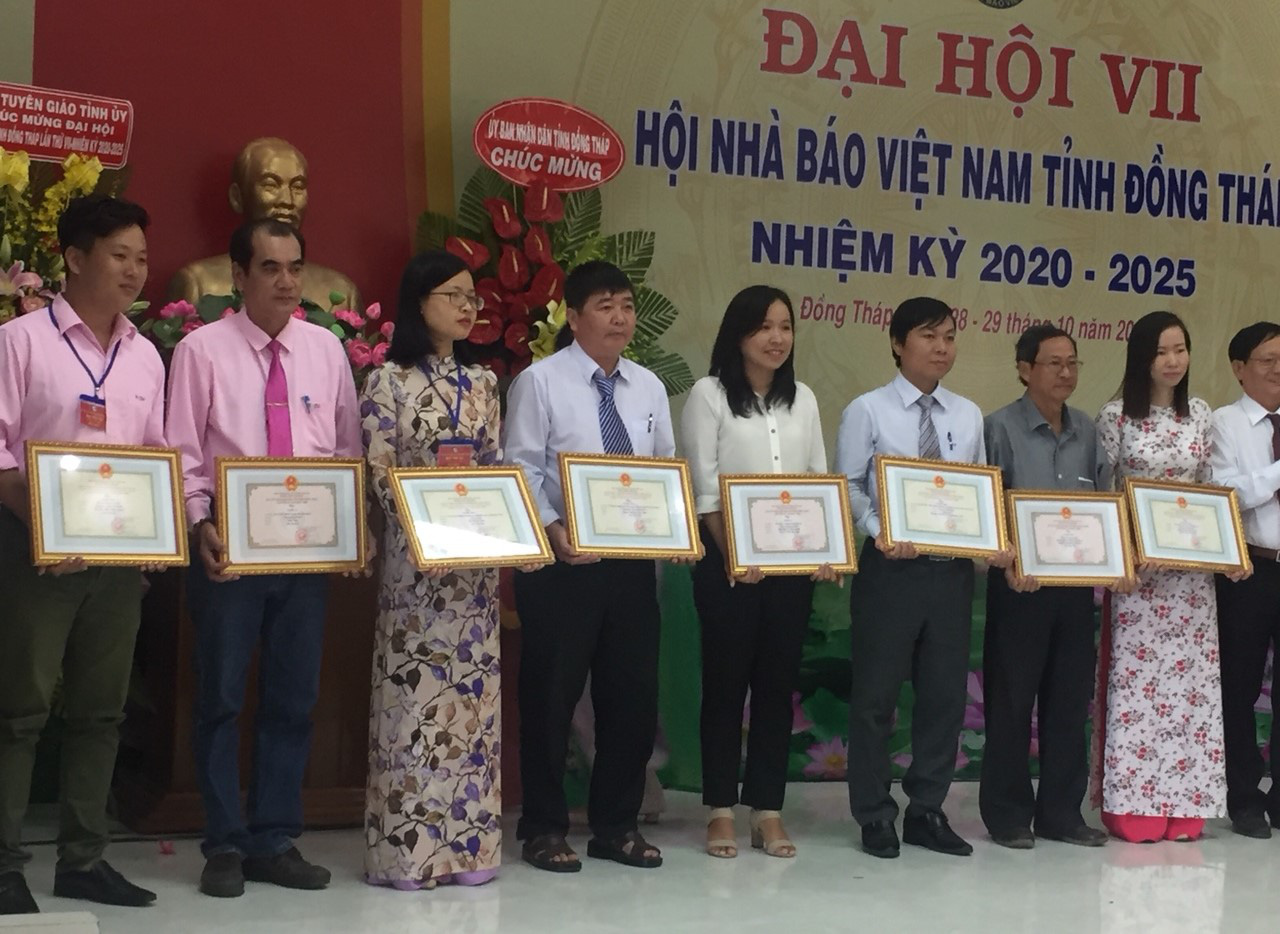 Báo Người Lao Động đoạt 2 giải B Giải Báo chí tỉnh Đồng Tháp