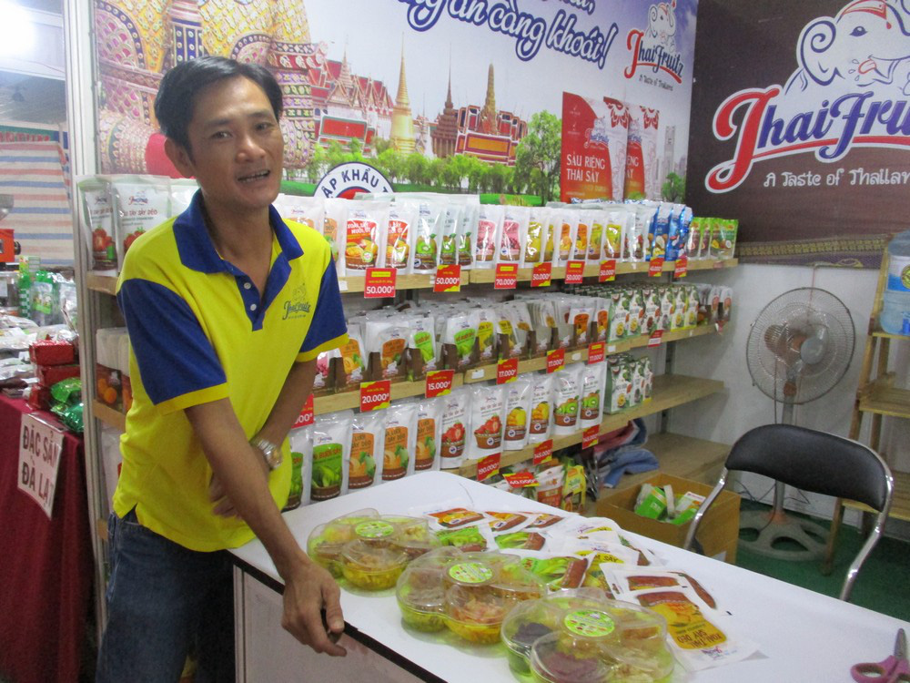 Thịt cá sấu, trái cây Thái Lan... xuất hiện tại hội chợ nông sản TP HCM - Ảnh 8.