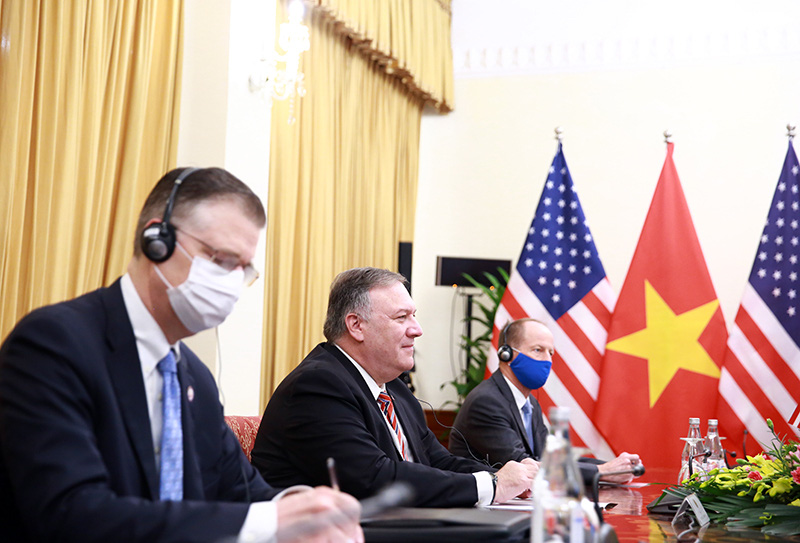 H&igrave;nh ảnh chuyến thăm Việt Nam của Ngoại trưởng Mỹ Mike Pompeo - Ảnh 15.
