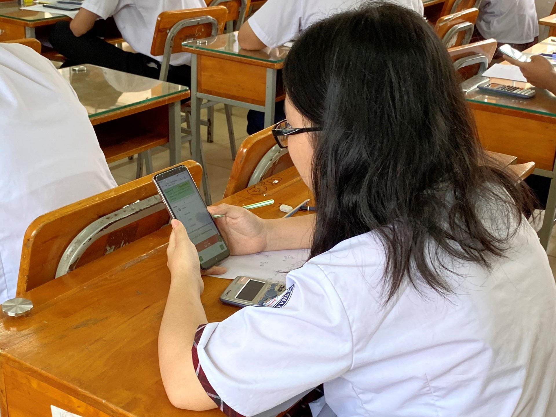 Kiểm tra đ&aacute;nh gi&aacute; giữa kỳ trực tuyến tr&ecirc;n hệ thống 789.vn - Ảnh 4.