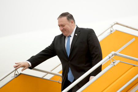 Ngoại trưởng Mỹ Michael Pompeo tới Hà Nội, bắt đầu thăm chính thức Việt Nam