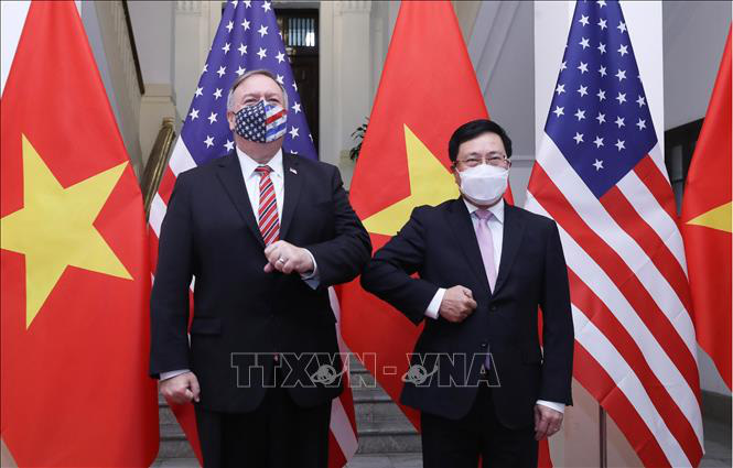 H&igrave;nh ảnh chuyến thăm Việt Nam của Ngoại trưởng Mỹ Mike Pompeo - Ảnh 11.