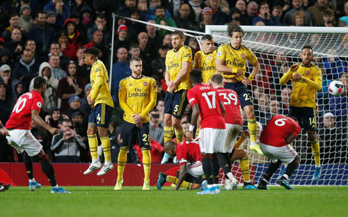 Lo Arsenal "yếu vía" ở Old Trafford
