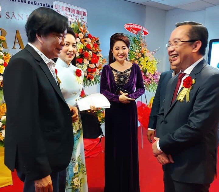Đông nghệ sĩ ngôi sao chúc mừng diễn viên tranh tài Cuộc thi Trần Hữu Trang - Ảnh 5.