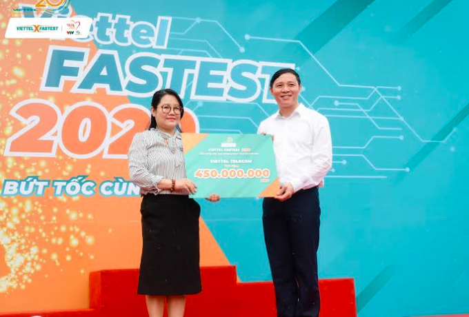 Viettel Fastest 2020: ủng hộ chương tr&igrave;nh Tr&aacute;i tim cho em 450 triệu đồng - Ảnh 2.