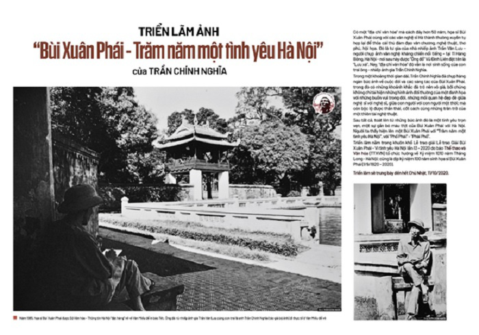 Triển lãm ảnh Bùi Xuân Phái – Trăm năm một tình yêu Hà Nội - Ảnh 4.