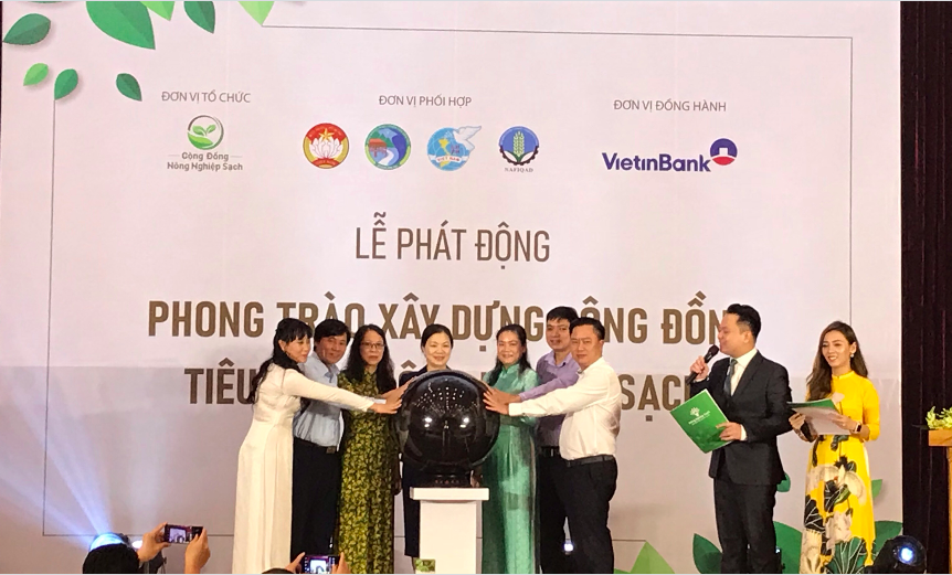 Xây dựng cộng đồng tiêu dùng nông nghiệp sạch
