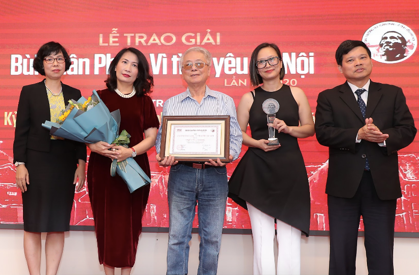 Nhạc sĩ Ph&uacute; Quang nhận Giải thưởng lớn - V&igrave; t&igrave;nh y&ecirc;u H&agrave; Nội - Ảnh 2.