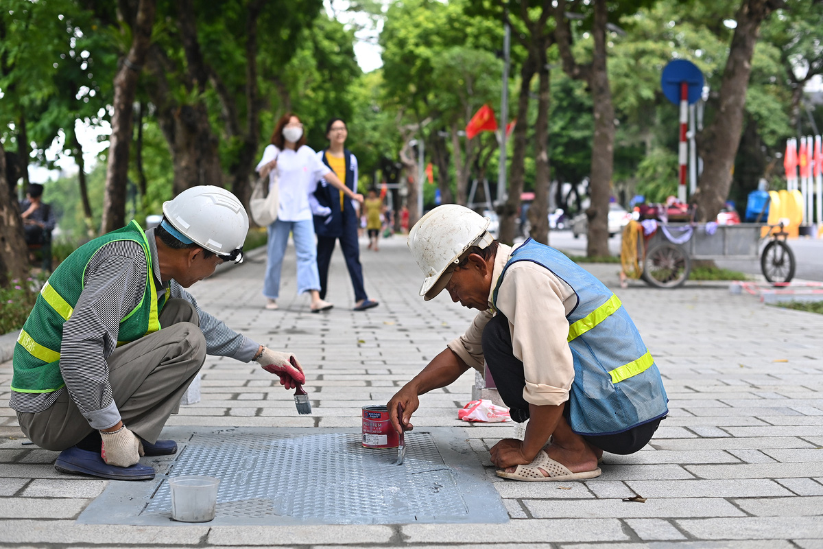 Diện mạo Hồ Gươm sau 5 tháng chỉnh trang - Ảnh 8.