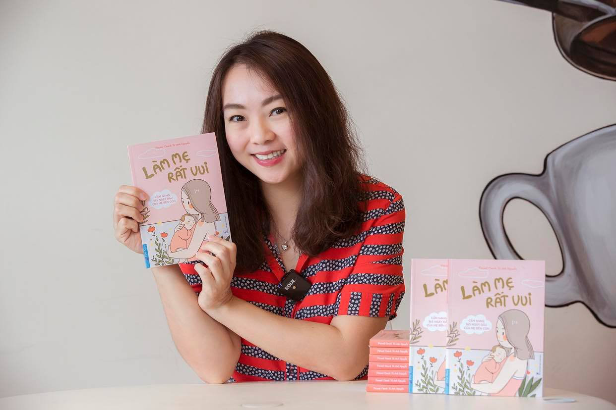 Parent Coach T&uacute; Anh Nguyễn ra mắt s&aacute;ch &ldquo;L&agrave;m mẹ rất vui&rdquo; - Ảnh 1.