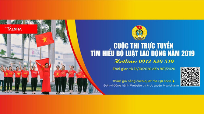 Hơn 450.000 lượt đoàn viên thi trực tuyến tìm hiểu Bộ Luật Lao động