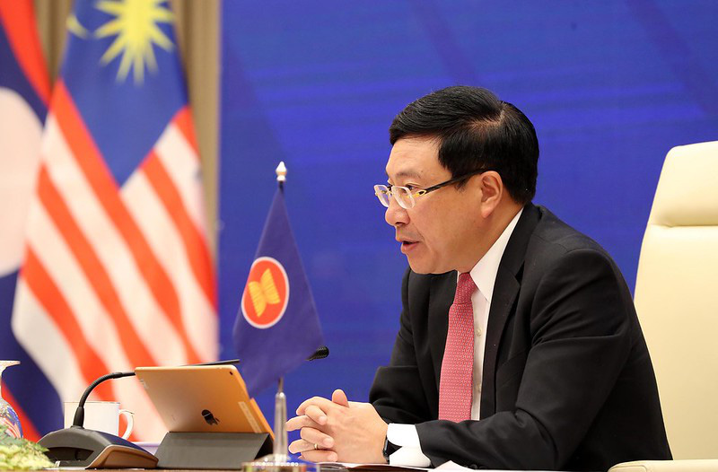 Việt Nam cam kết cùng ASEAN, Trung Quốc sớm đạt được Quy tắc ứng xử ở Biển Đông