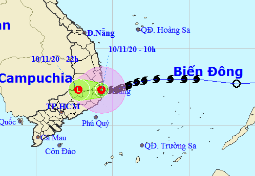 Bão số 12 còn là vùng áp thấp, mưa lớn vẫn diễn biến phức tạp - Ảnh 2.