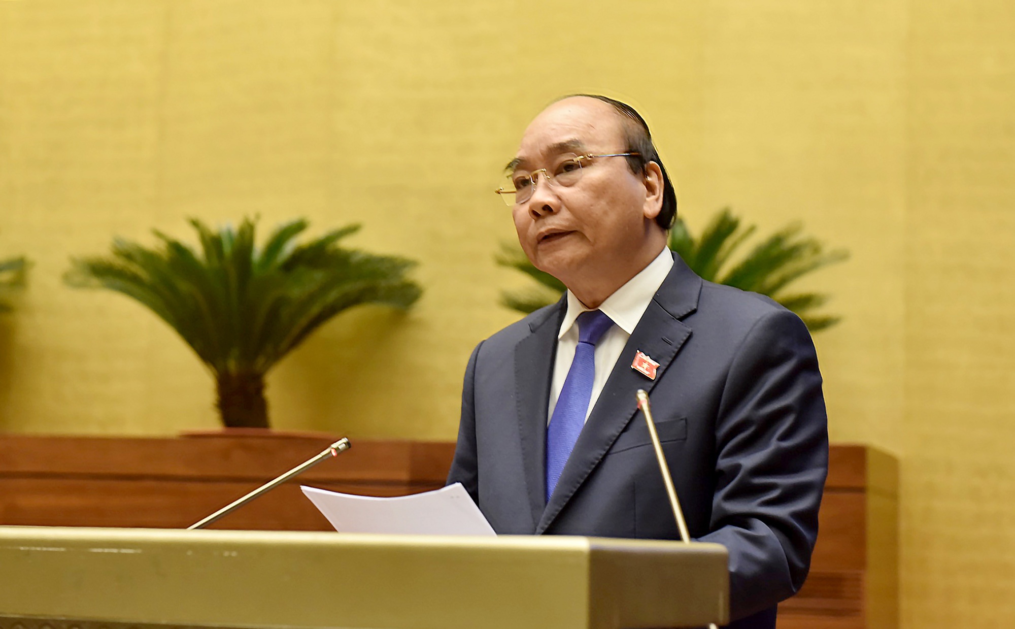 Thủ tướng Nguyễn Xu&acirc;n Ph&uacute;c: Tạo ra hơn 1.200 tỉ USD GDP, 8 triệu việc l&agrave;m trong 5 năm - Ảnh 1.