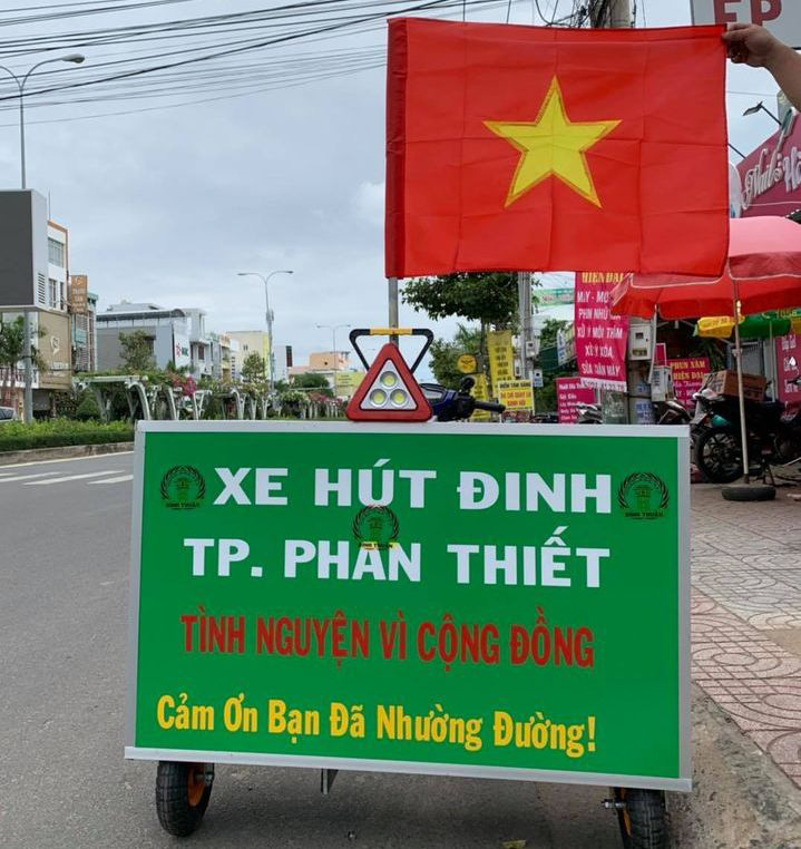 Nhóm SBC Bình Thuận chế xe hút đinh, triệt đường làm ăn của "đinh tặc"