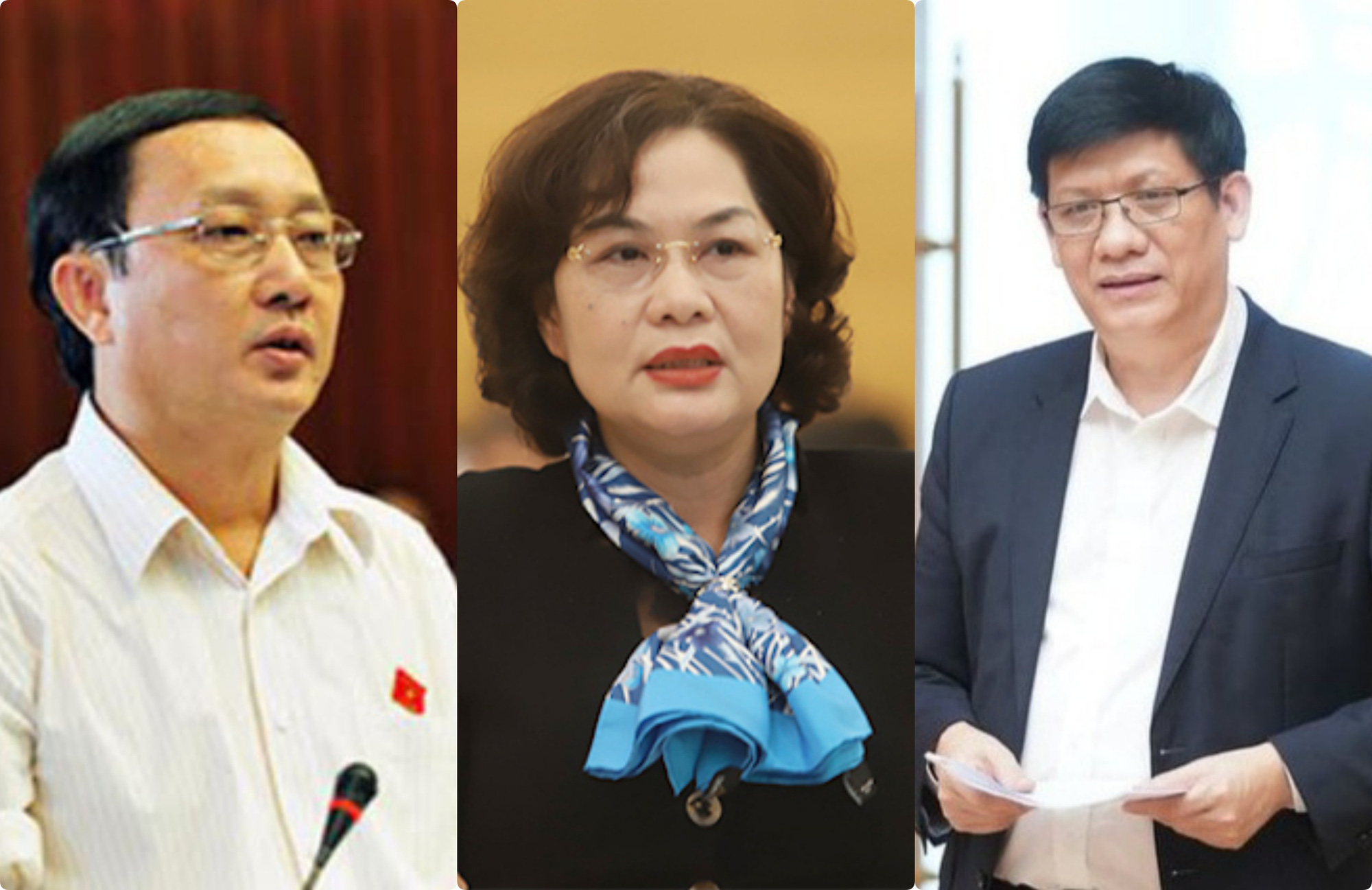 Ba nhân sự cho vị trí Bộ trưởng Y tế, Bộ trưởng KH-CN, Thống đốc NHNN là ai?