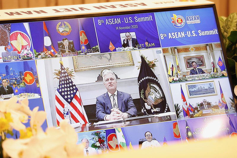 ASEAN hoan nghênh Mỹ đóng góp cho tự do hàng hải, hàng không ở Biển Đông - Ảnh 2.