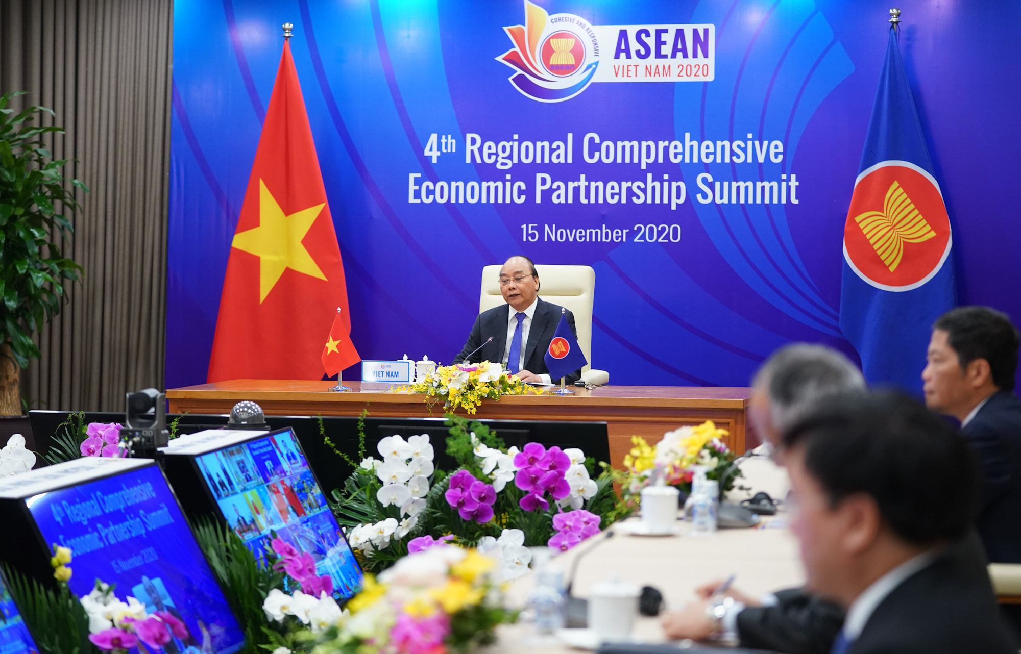 Ch&iacute;nh thức k&yacute; Hiệp định RCEP, mở ra khu vực thương mại tự do 26 ng&agrave;n tỉ USD - Ảnh 3.