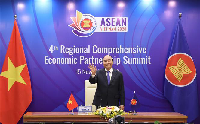 Ch&iacute;nh thức k&yacute; Hiệp định RCEP, mở ra khu vực thương mại tự do 26 ng&agrave;n tỉ USD - Ảnh 2.