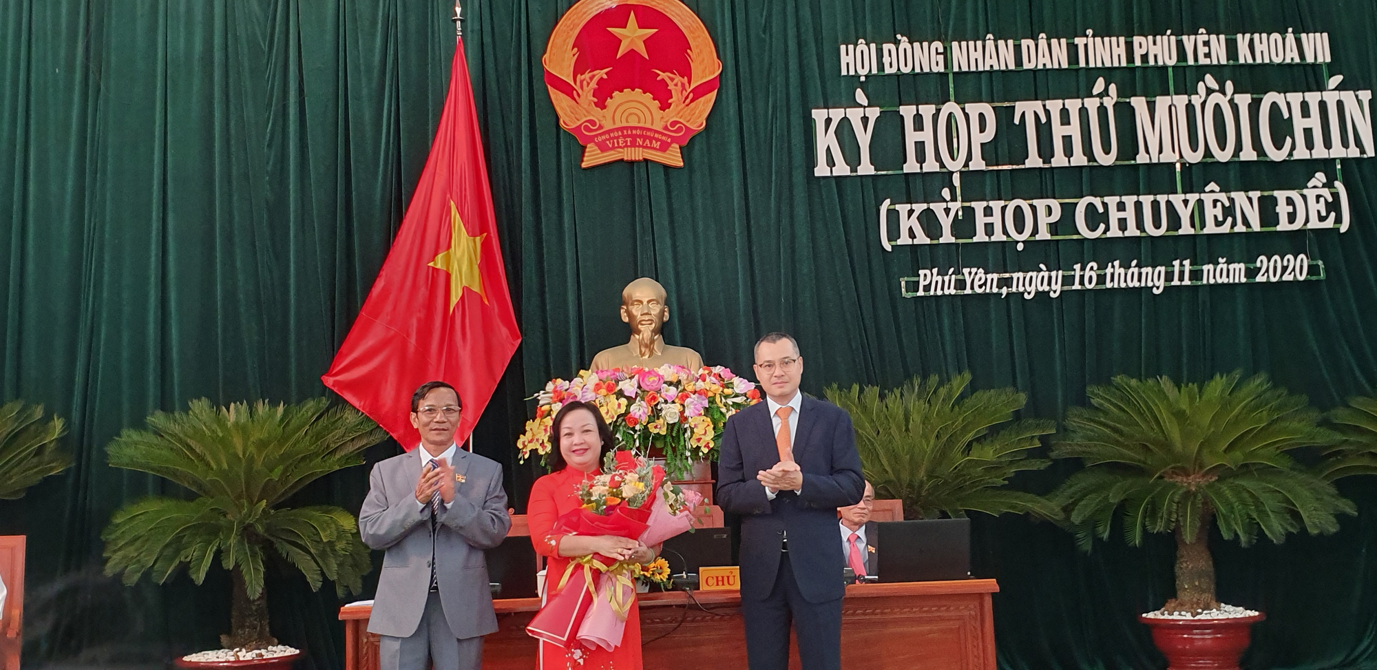 Ph&uacute; Y&ecirc;n, Ninh Thuận c&oacute; t&acirc;n Chủ tịch UBND tỉnh - Ảnh 1.