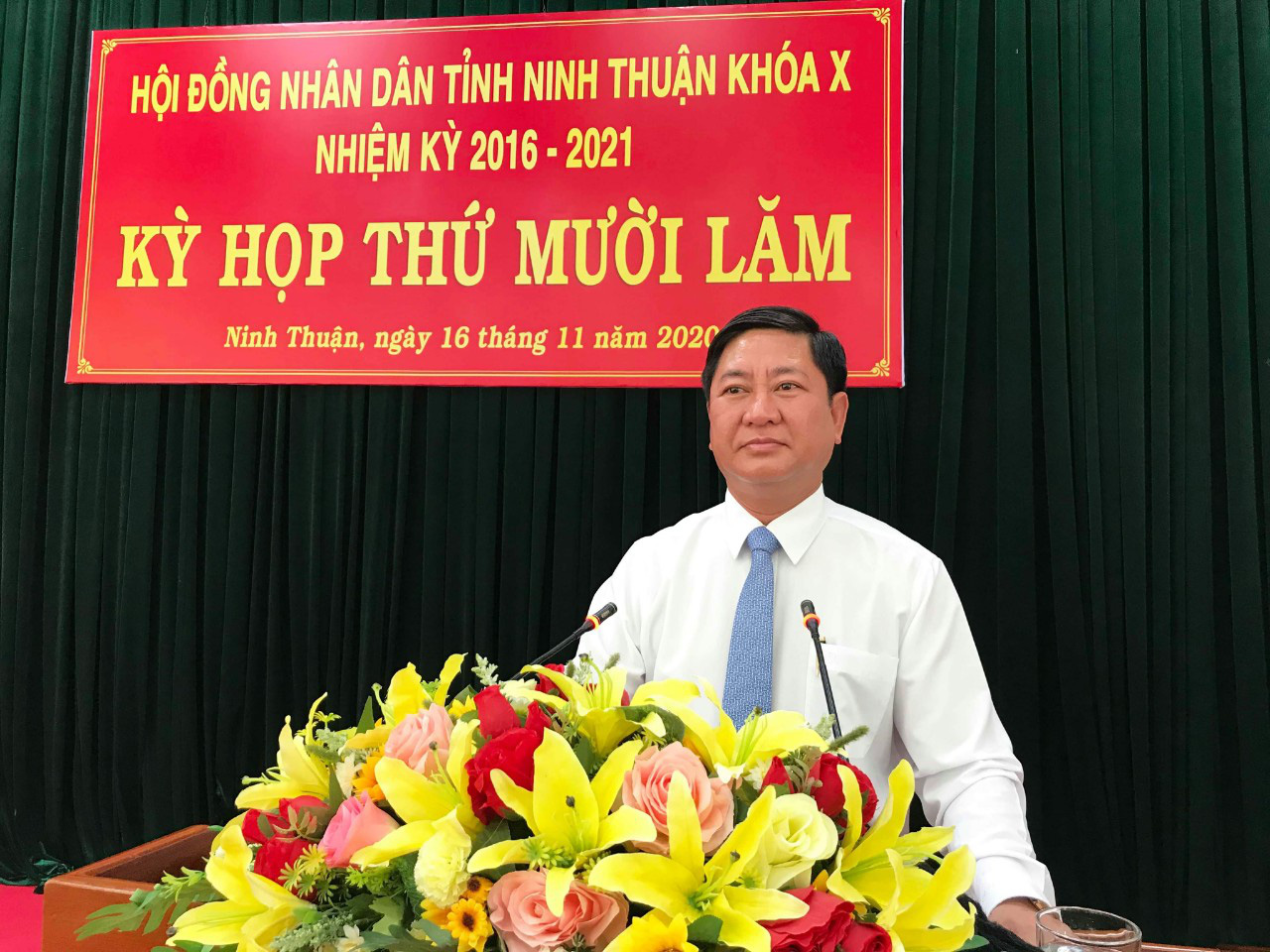&Ocirc;ng Trần Quốc Nam được bầu giữ chức Chủ tịch UBND tỉnh Ninh Thuận - Ảnh 2.