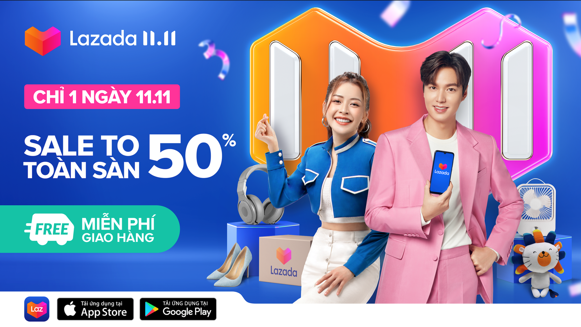 Lễ hội mua sắm 11.11 năm 2020 của Lazada ghi nhận những con số nổi bật