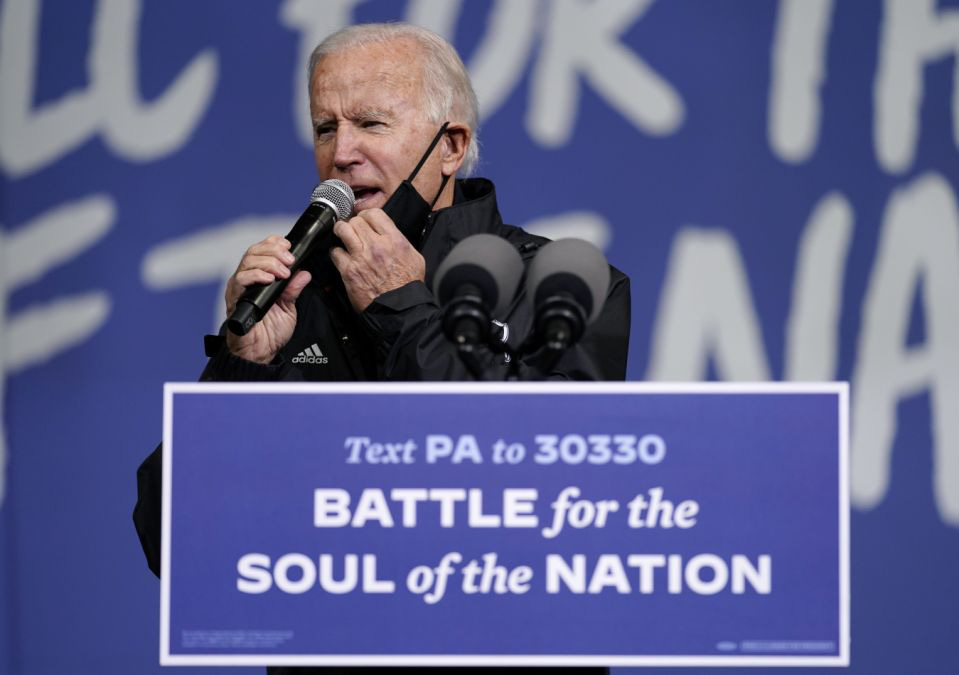Ông Biden không để Tổng thống Trump tuyên bố chiến thắng khi chưa rõ ràng - Ảnh 1.