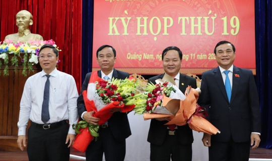 Ông Nguyễn Hồng Quang làm Phó Chủ tịch UBND tỉnh Quảng Nam
