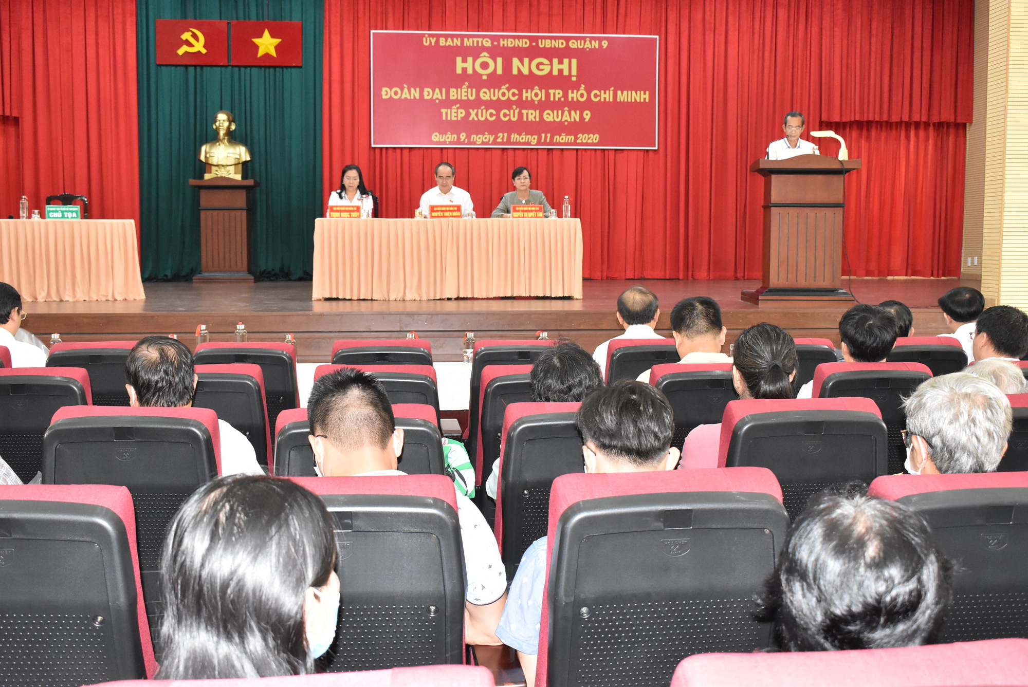 Đại biểu Quốc hội trả lời cử tri về lộ tr&igrave;nh th&agrave;nh lập TP Thủ Đức - Ảnh 3.