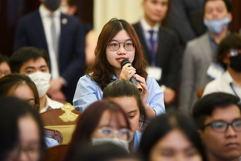 Cố vấn An ninh Quốc gia Mỹ nói chuyện với sinh viên: Quan hệ Việt-Mỹ còn vững mạnh hơn - Ảnh 14.