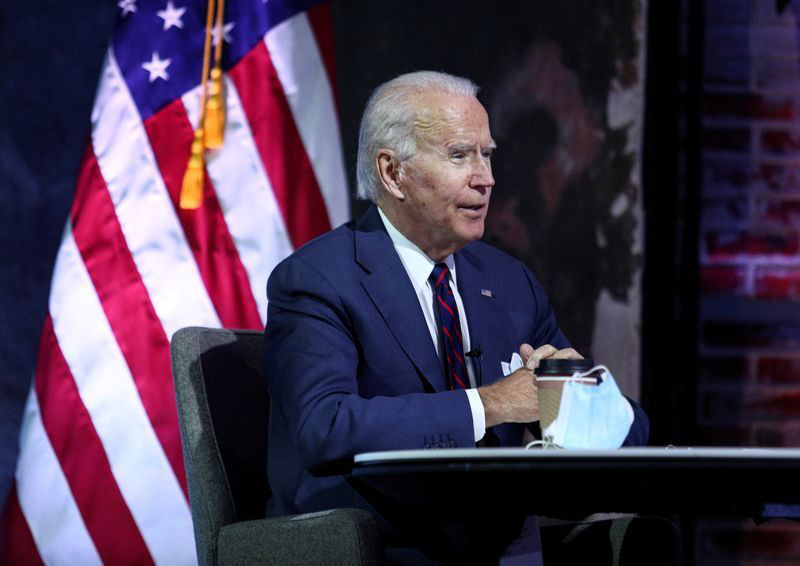 &Ocirc;ng Biden chuẩn bị cho lễ nhậm chức - Ảnh 1.