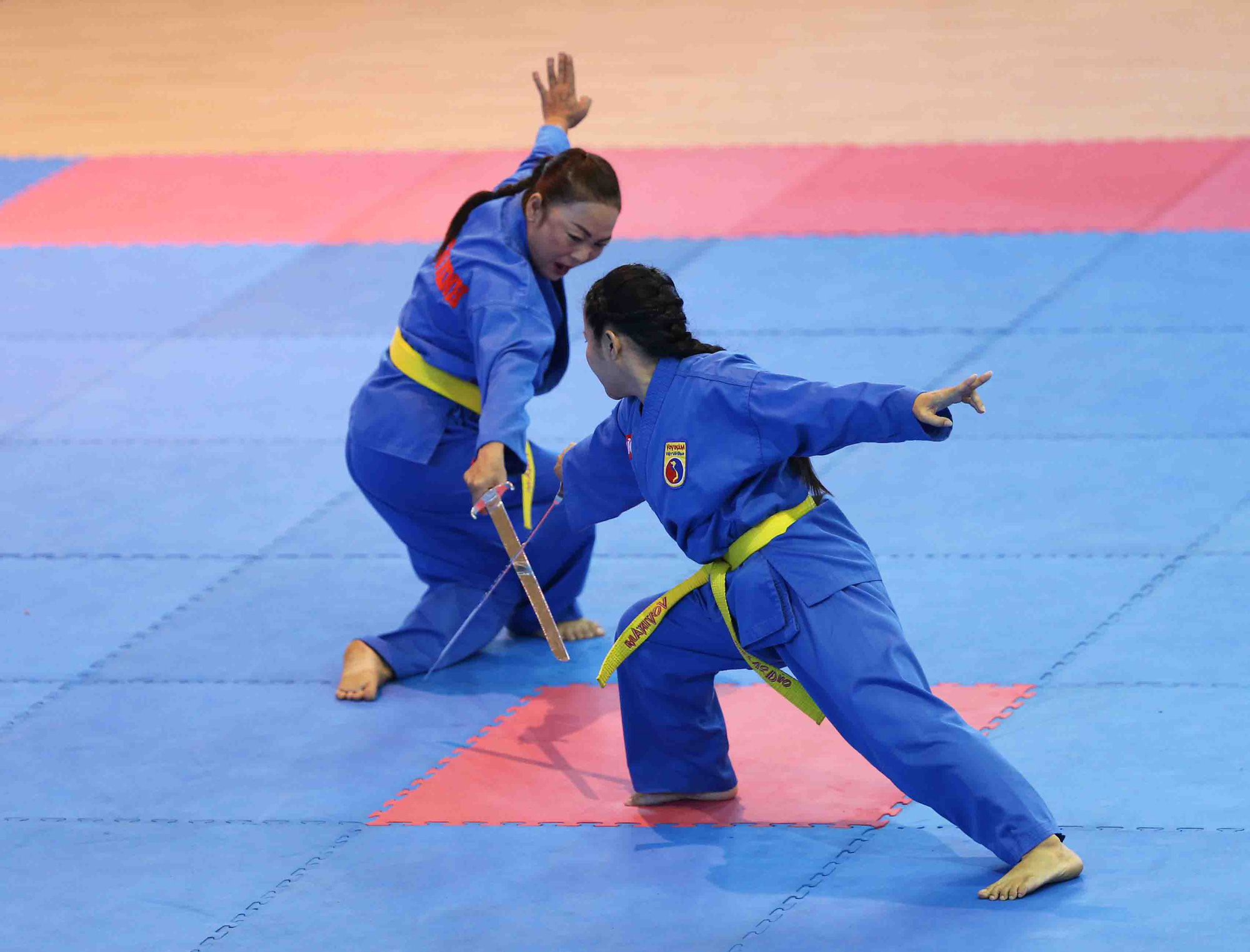 Những bóng hồng dũng mãnh trên thảm đấu Giải Vô địch Vovinam toàn quốc 2020