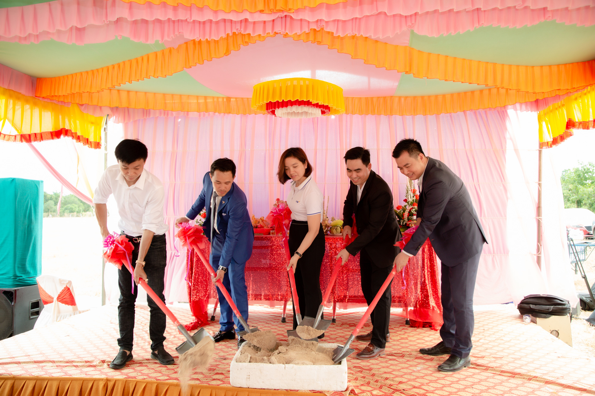 Động thổ dự &aacute;n Green House Long Mỹ - Ảnh 1.