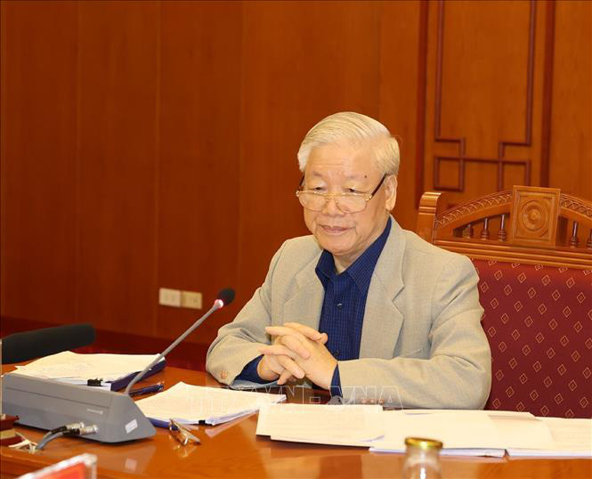 Tổng B&iacute; thư, Chủ tịch nước chủ tr&igrave; họp về ph&ograve;ng, chống tham nhũng: Khẩn trương điều tra, xử l&yacute; vụ Nhật Cường - Ảnh 5.