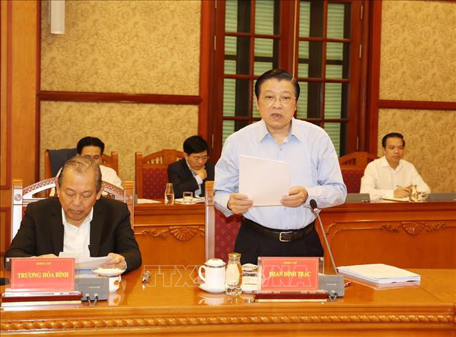 Tổng B&iacute; thư, Chủ tịch nước chủ tr&igrave; họp về ph&ograve;ng, chống tham nhũng: Khẩn trương điều tra, xử l&yacute; vụ Nhật Cường - Ảnh 6.