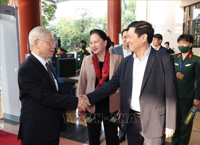 Tổng Bí thư, Chủ tịch nước chỉ đạo hội nghị kiểm tra, giám sát của Đảng - Ảnh 2.