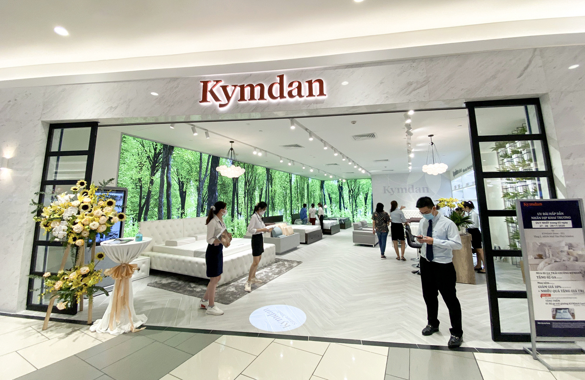 KYMDAN tưng bừng khai trương tại AEON MALL Tân Phú Celadon
