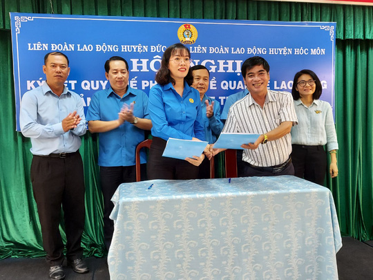Phối hợp bảo vệ, chăm lo đo&agrave;n vi&ecirc;n - lao động - Ảnh 1.