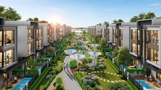 Khai trương khu phố phong cách châu Âu tại dự án đô thị sinh thái thông minh Aqua City