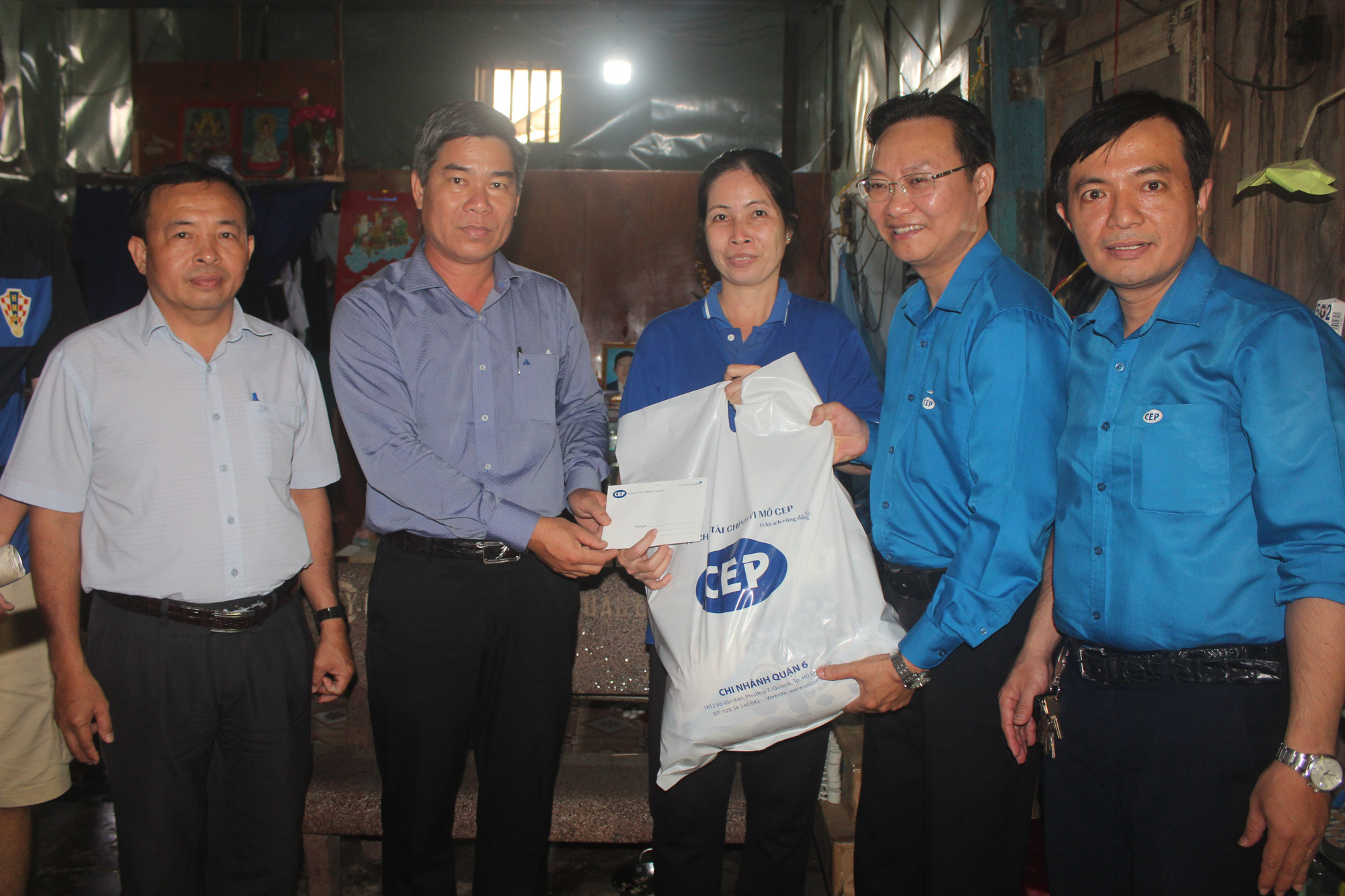 CEP chăm lo cho thành viên có hoàn cảnh đặc biệt khó khăn