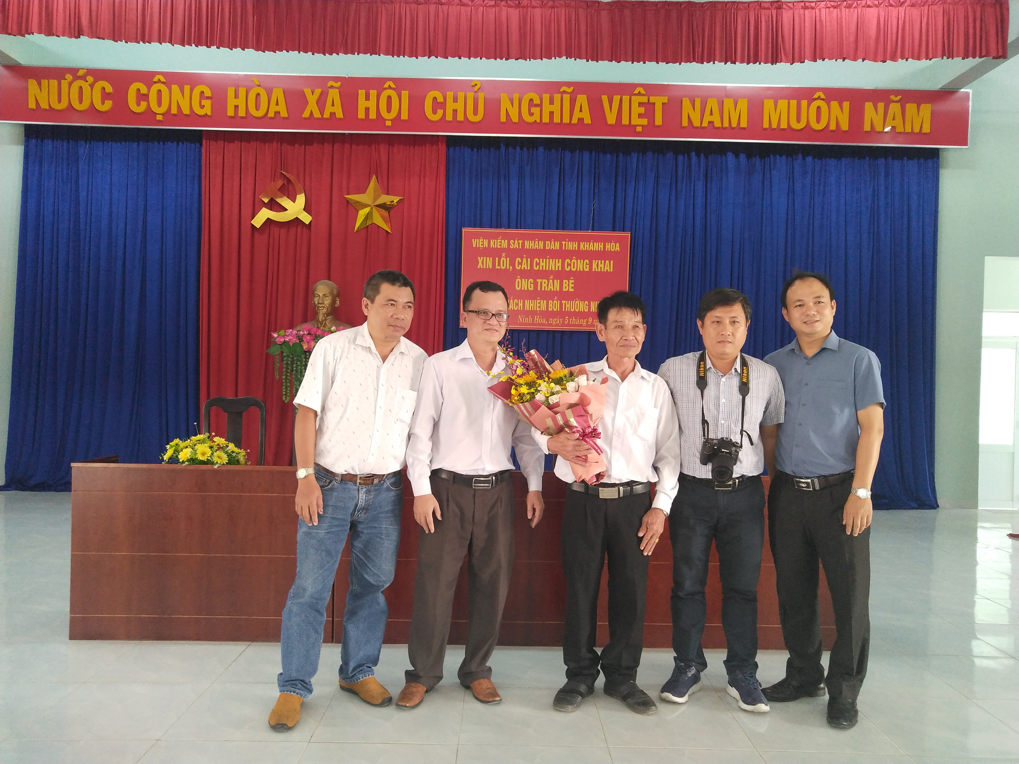 VKSND tỉnh Khánh Hòa bồi thường hơn nửa tỉ đồng cho người bị bắt giam oan 39 năm trước