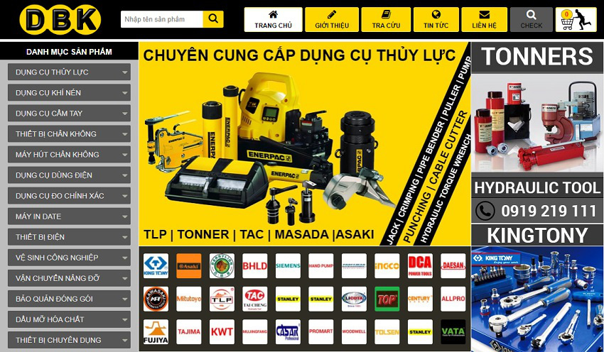 DBK Việt Nam - đơn vị uy tín trong ngành thiết bị chân không, dụng cụ thủy lực
