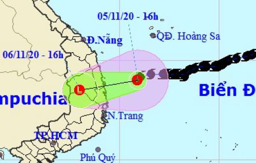 Bão số 10 thành áp thấp nhiệt đới, miền Trung mưa lớn